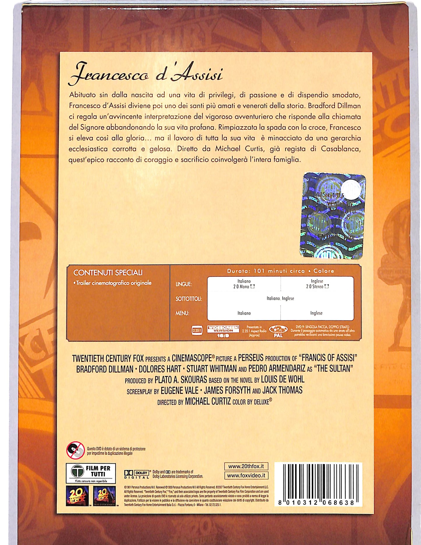 EBOND Francesco d'Assisi slipcase DVD D659617