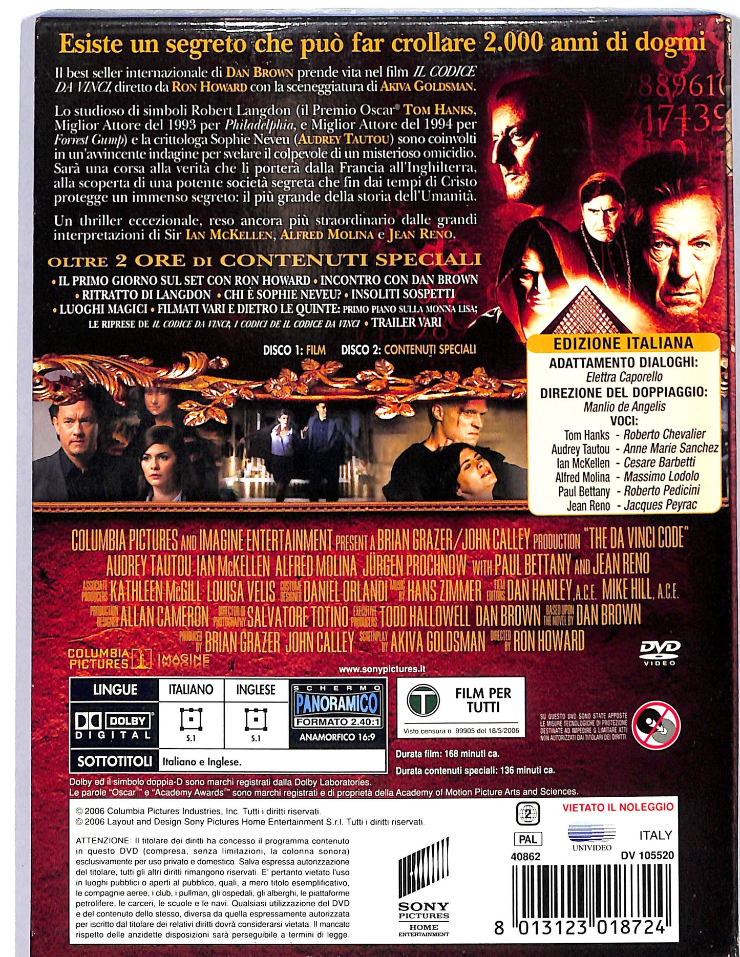 EBOND Il Codice Da Vinci 2 dischi slipcase DVD D659717