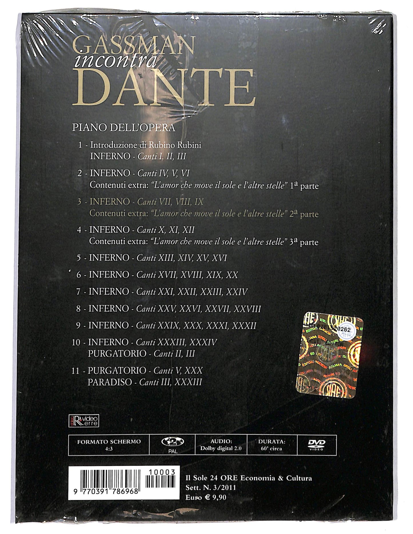 EBOND Gassman incontra Dante vol.3 EDITORIALE DVD D659910