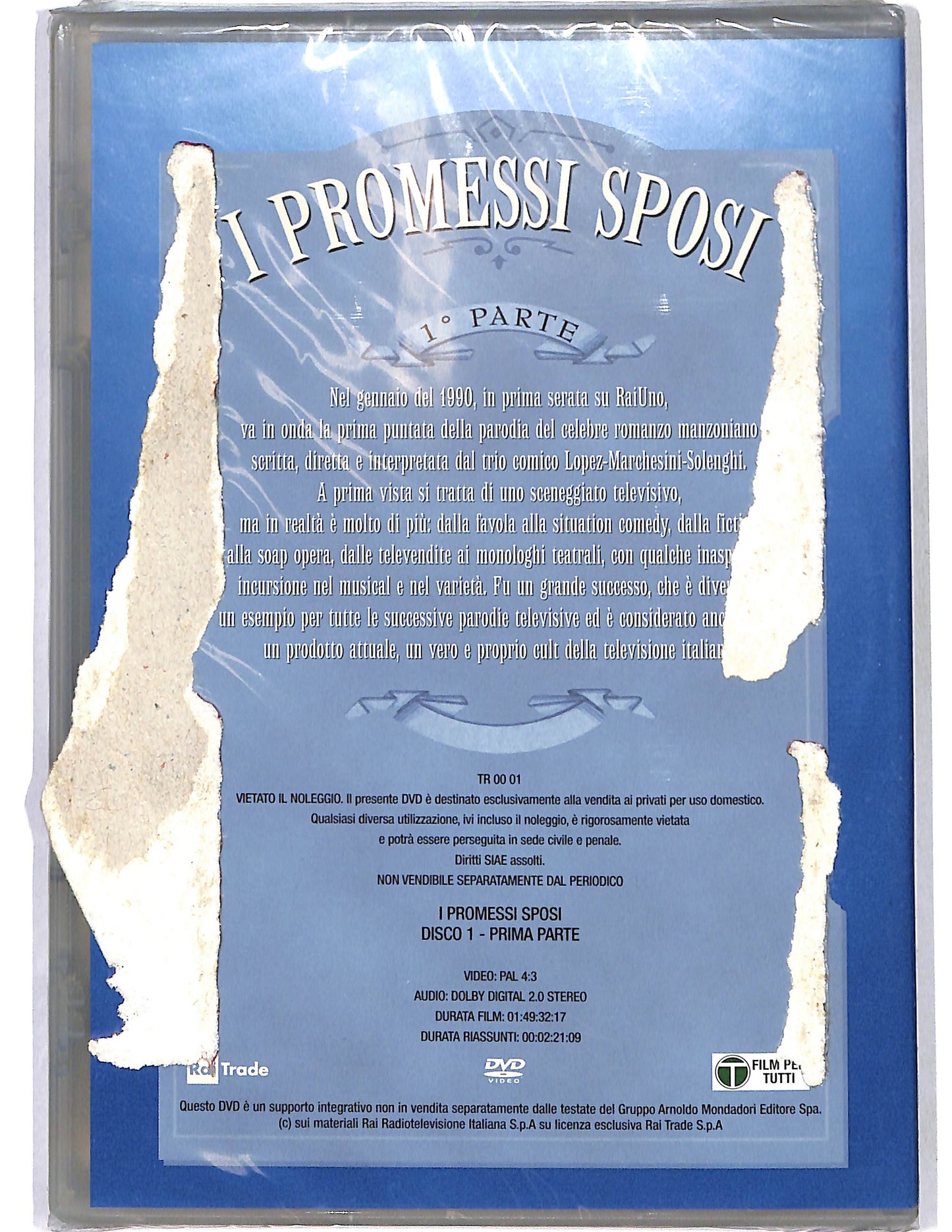 EBOND I promessi sposi Prima Parte EDITORIALE DVD D660003