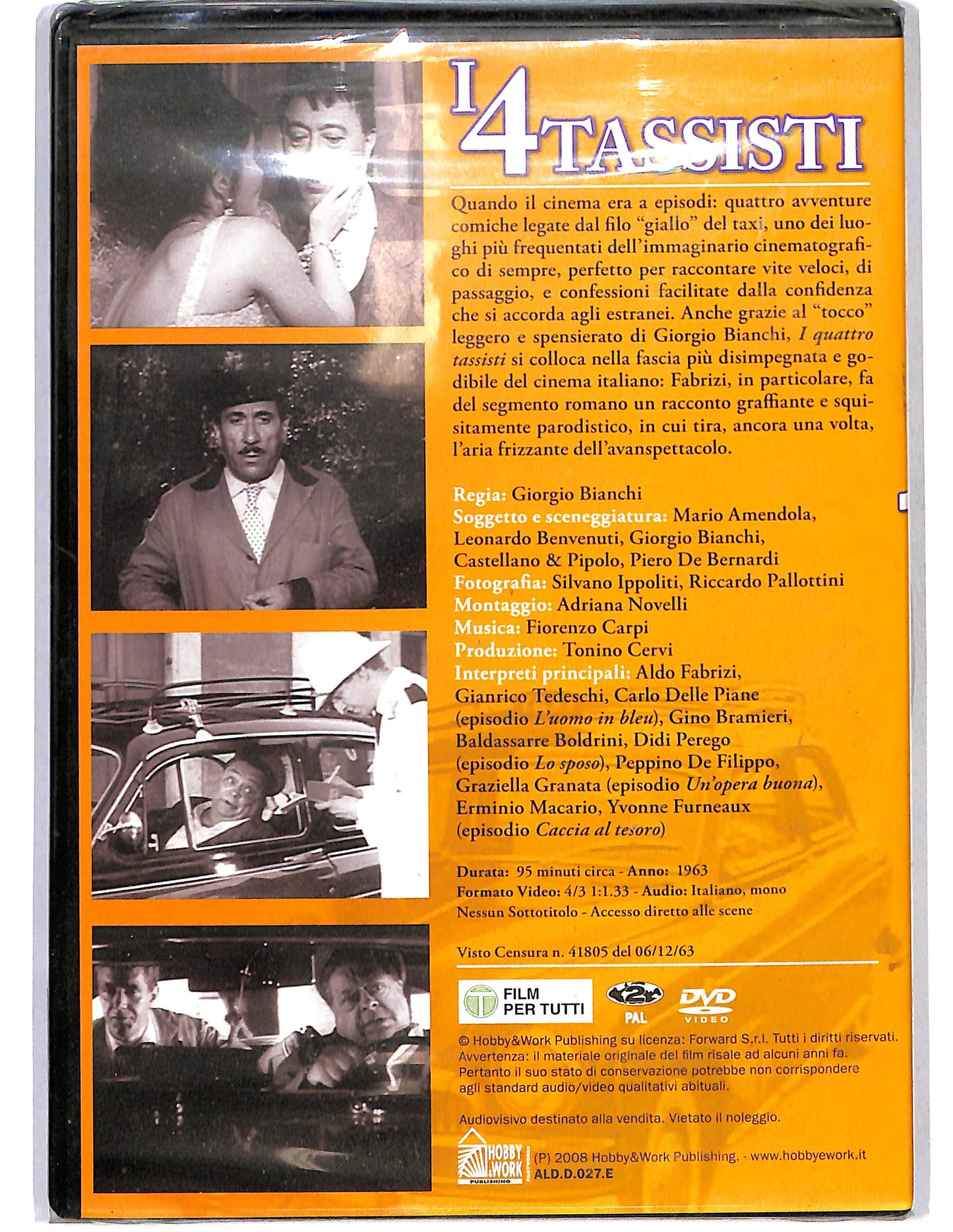 EBOND I 4 tassisti EDITORIALE DVD D660010