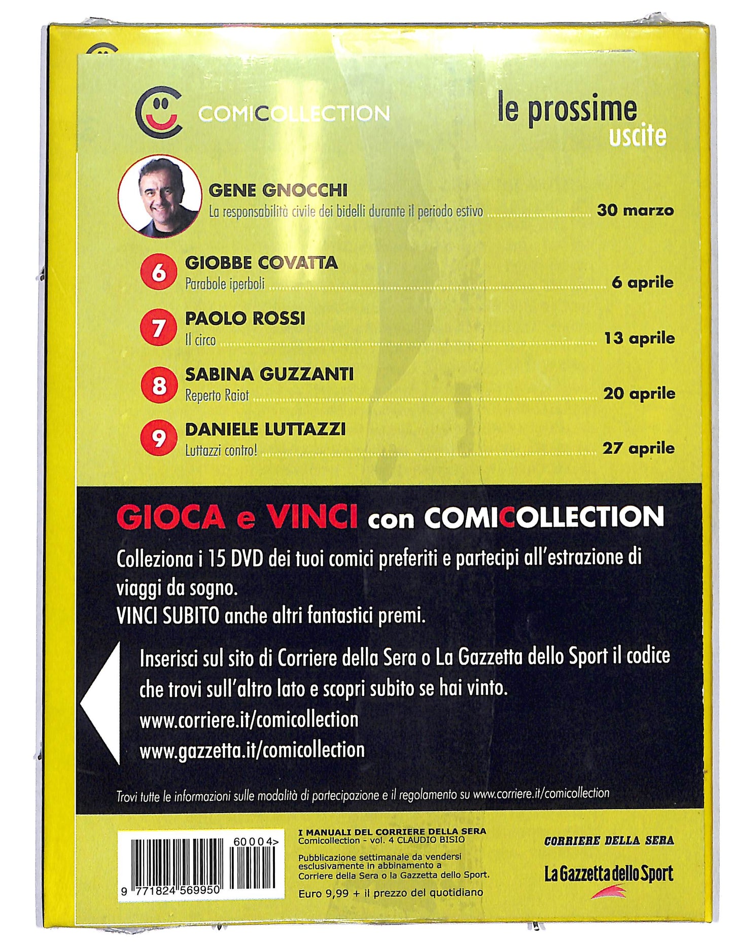 EBOND Comicollection Claudio Bisio vol.4 EDITORIALE DVD D660026