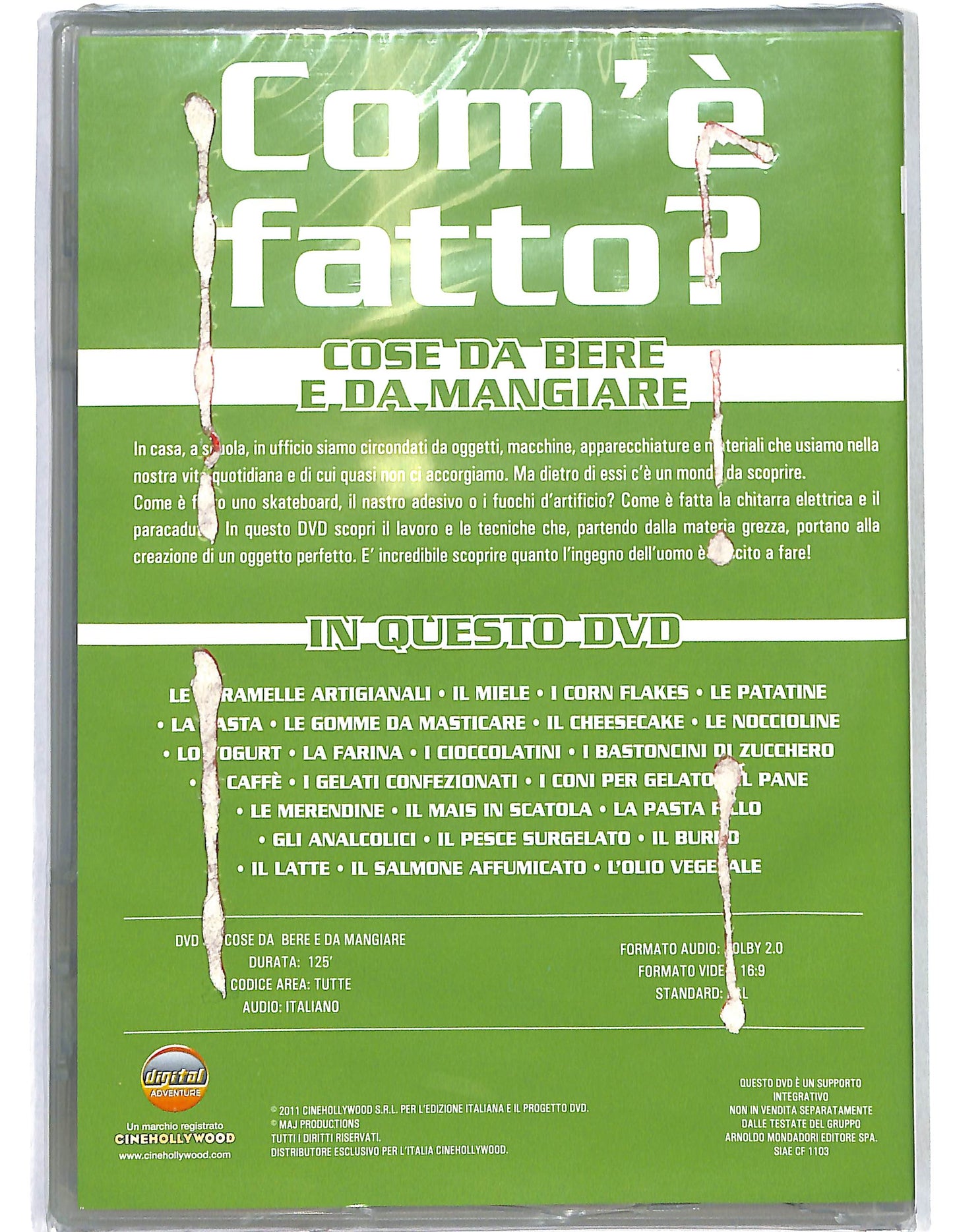 EBOND com'e fatto? cose da bere e da mangiare vol.3 EDITORIALE DVD D660410