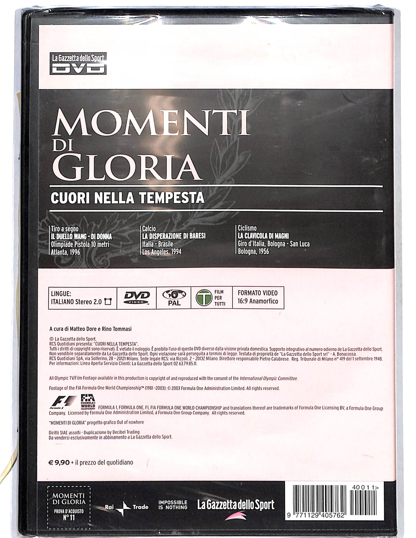 EBOND momenti di gloria cuori nella tempesta vol.11 EDITORIALE DVD D660429