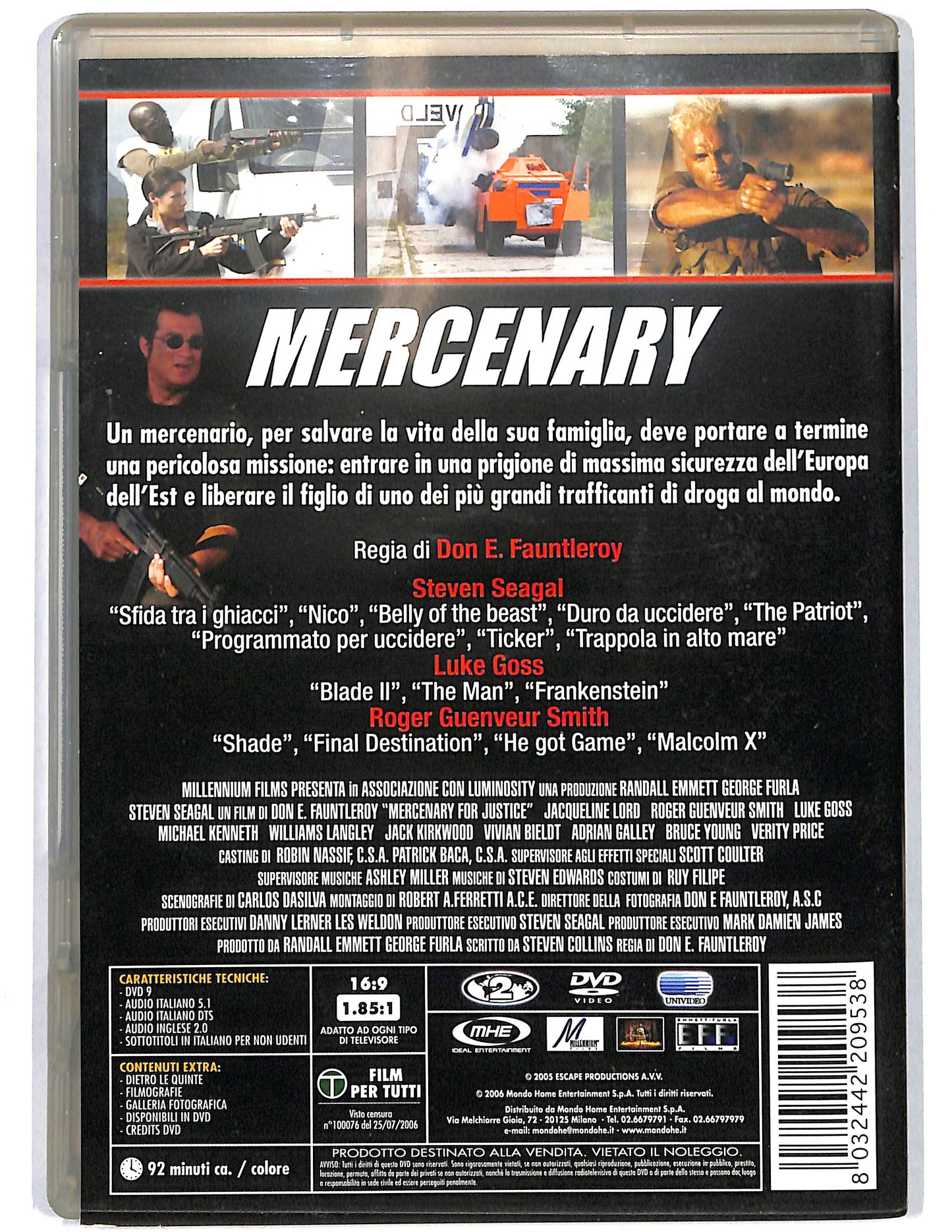 EBOND Mercenary DVD D660610