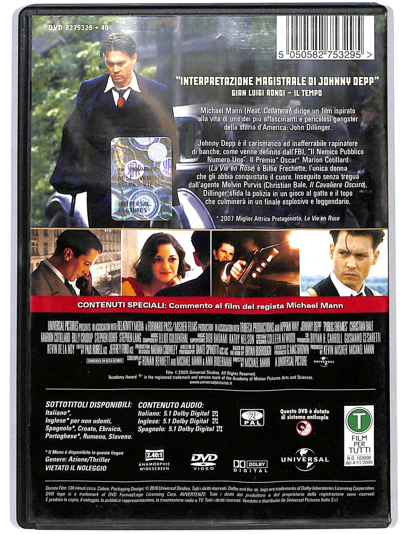 EBOND Nemico pubblico DVD D660656
