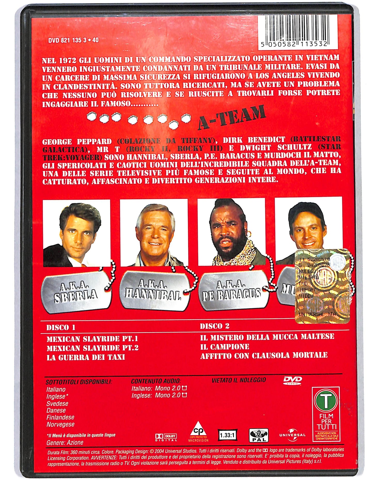 EBOND A team 2 dischi DVD D660724
