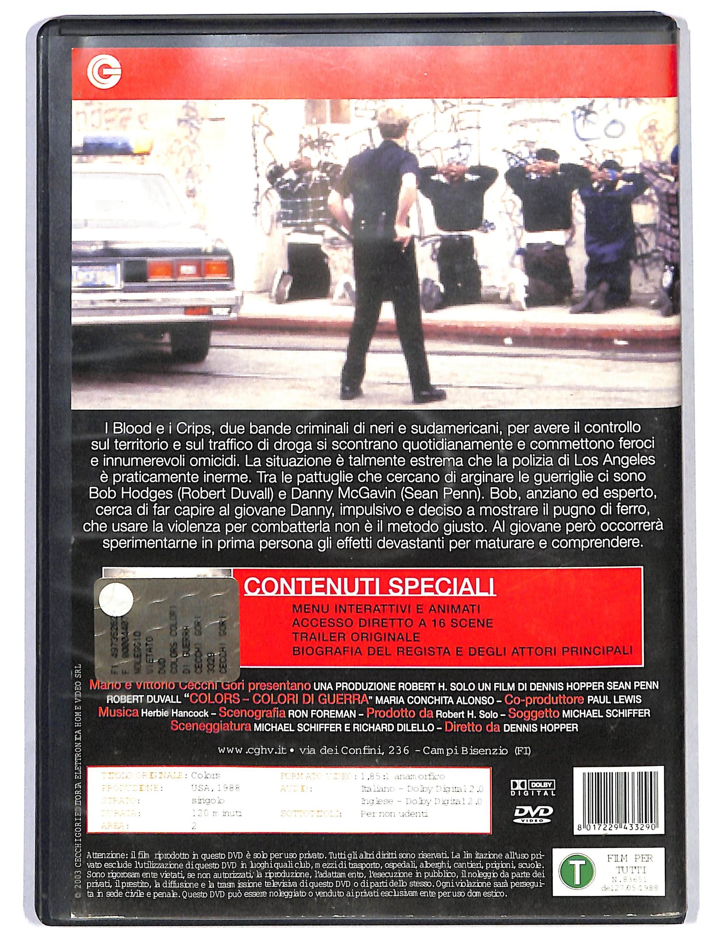 EBOND Colors colori di guerra DVD D660741