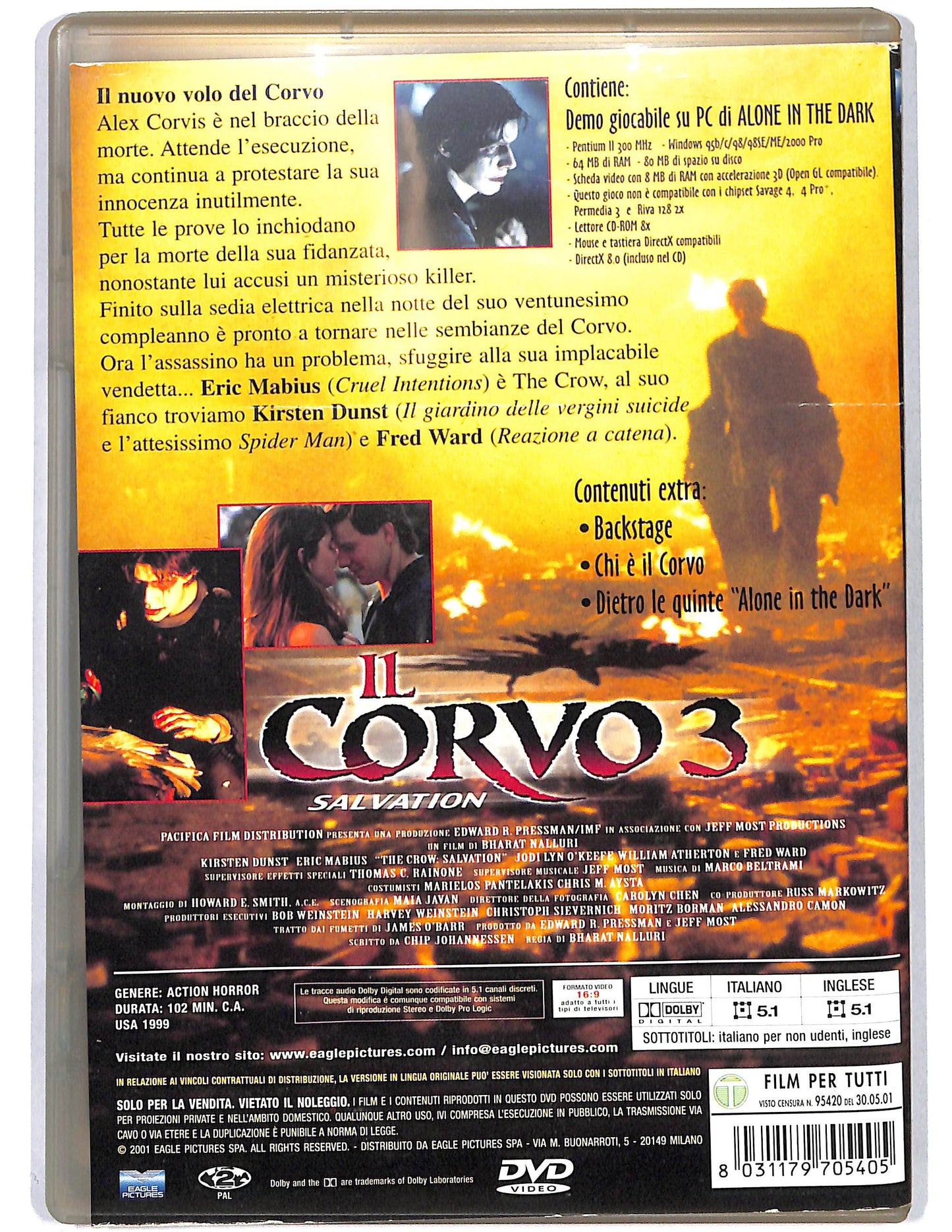 EBOND Il corvo 3 - Salvation DVD D660846