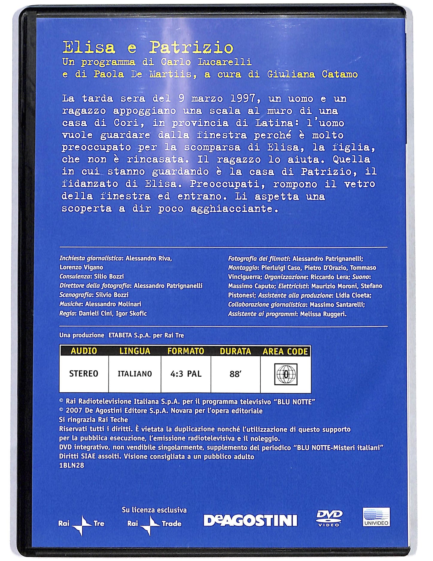 EBOND Elisa e Patrizio vol.28 EDITORIALE DVD D660918
