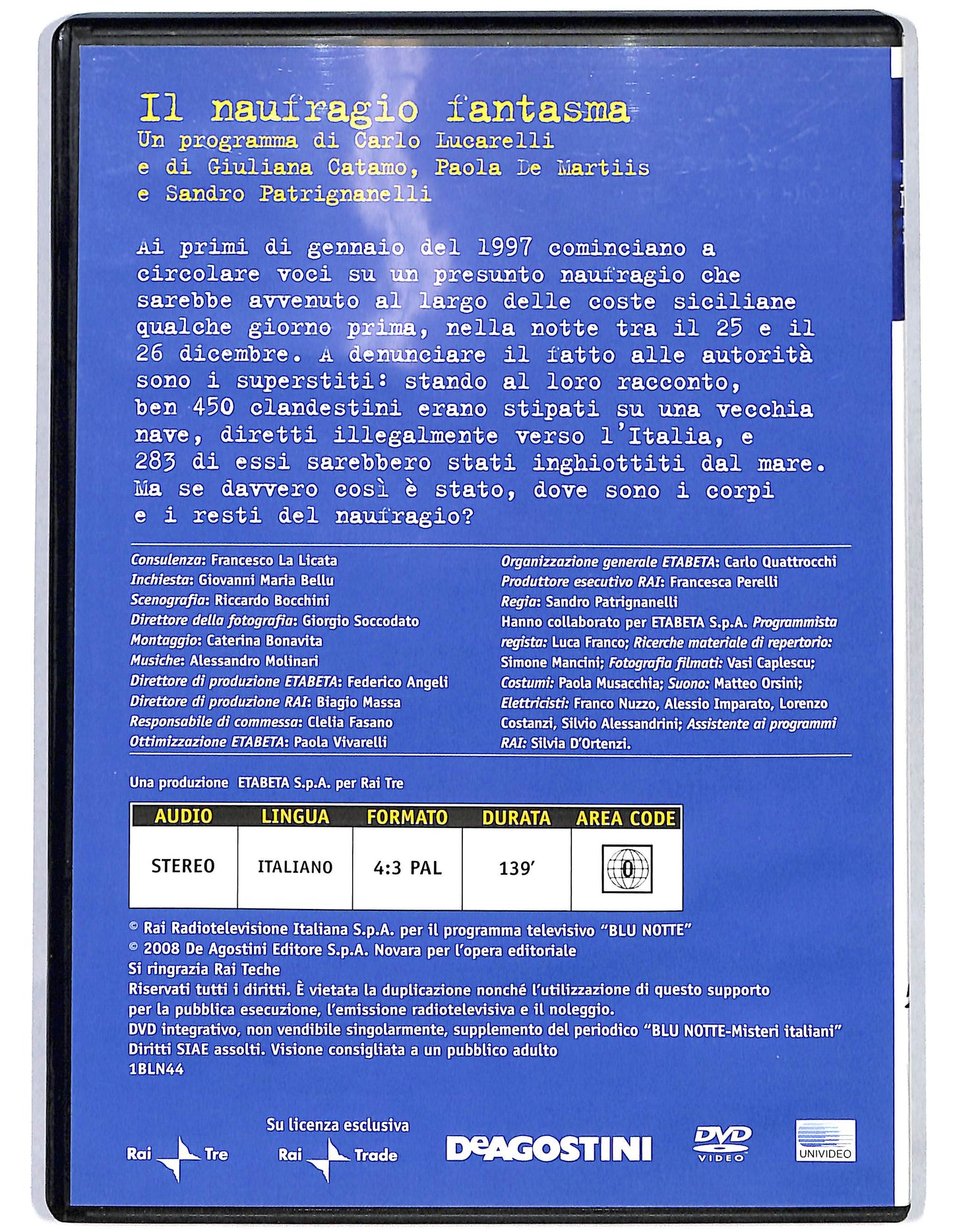 EBOND Il naufragio fantasma vol.44 EDITORIALE DVD D660931