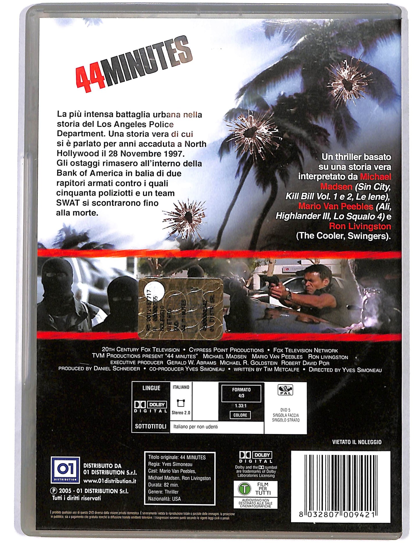 EBOND 44 Minutes The North Hollywood Shoot-Out DVD D660955