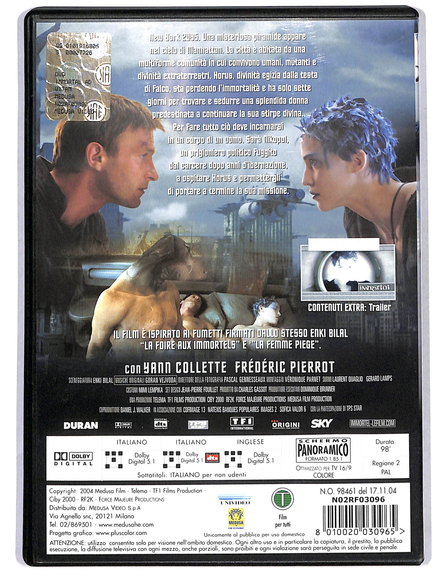 EBOND Immortal ad vitam NOLEGGIO DVD D660957