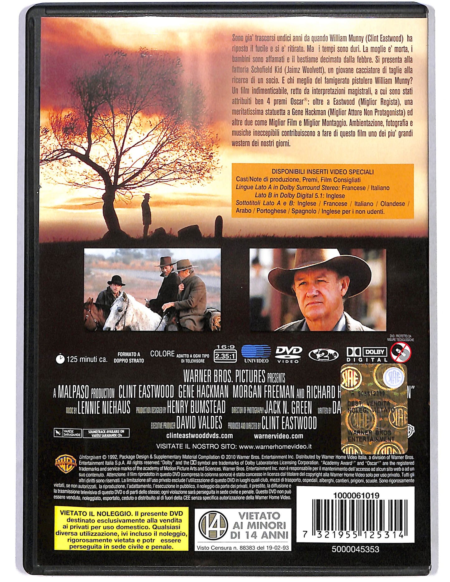 EBOND Gli spietati DVD D661007
