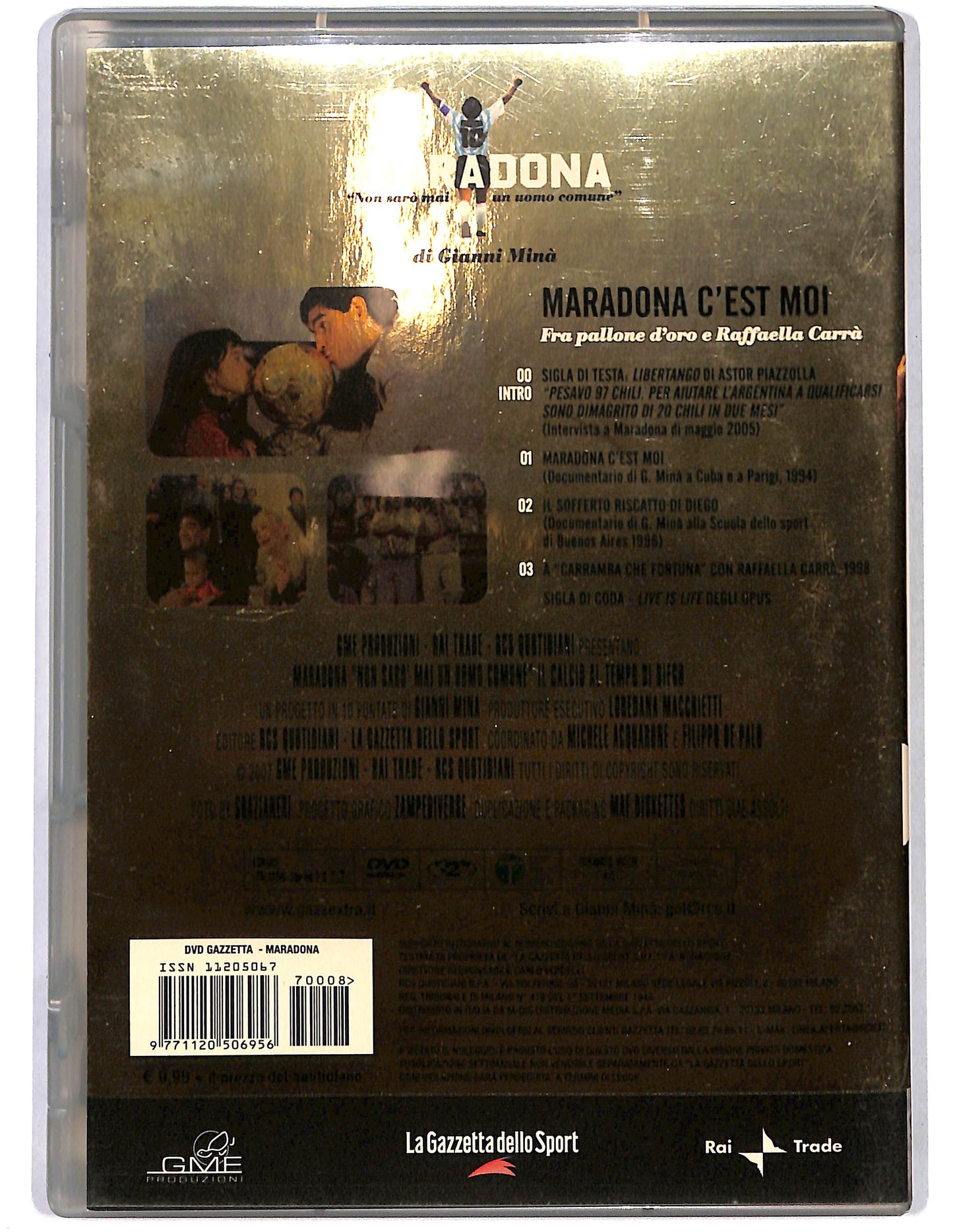 EBOND Maradona c'est moi vol.8 EDITORIALE DVD D661029
