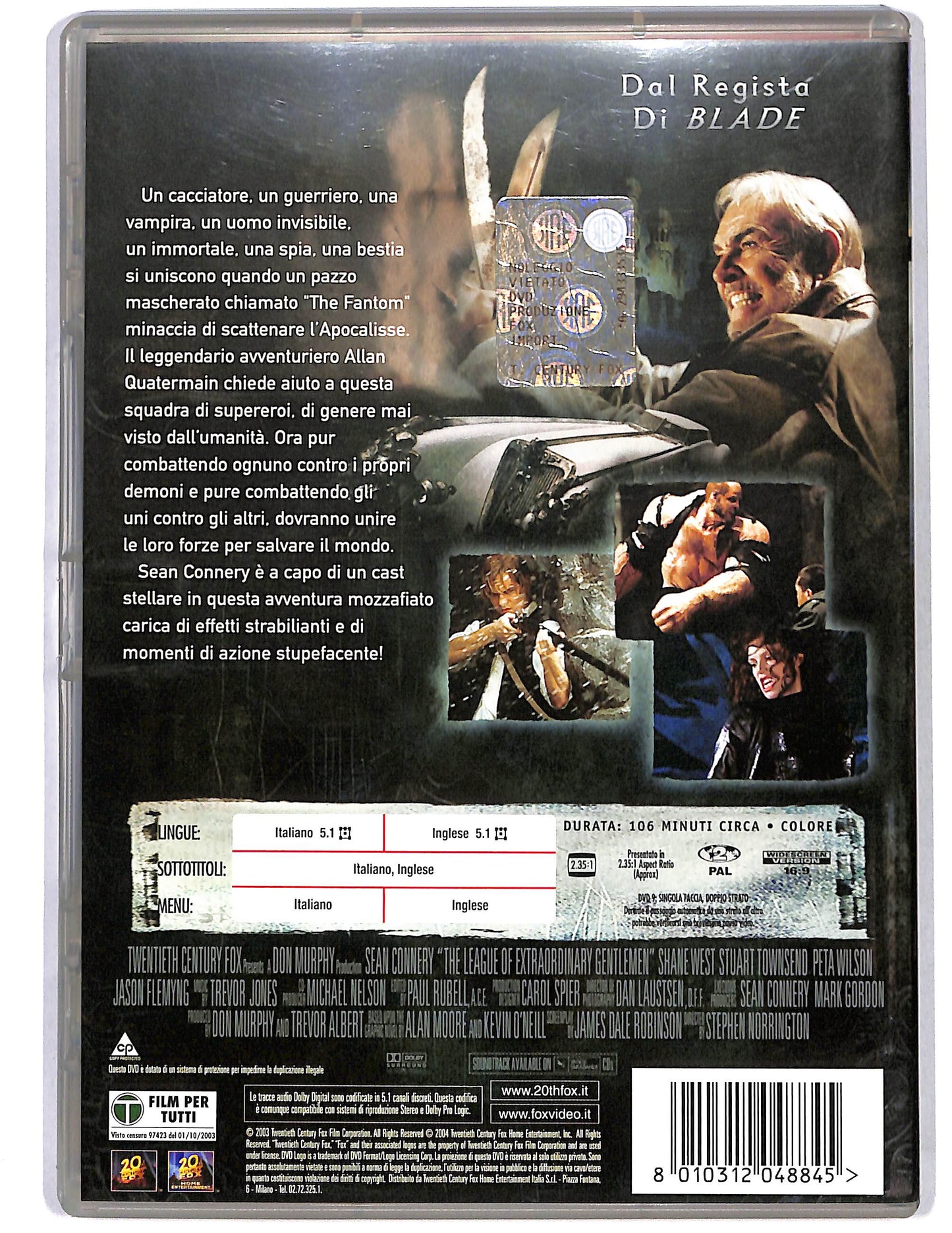 EBOND La Leggenda degli Uomini Straordinari DVD D661061