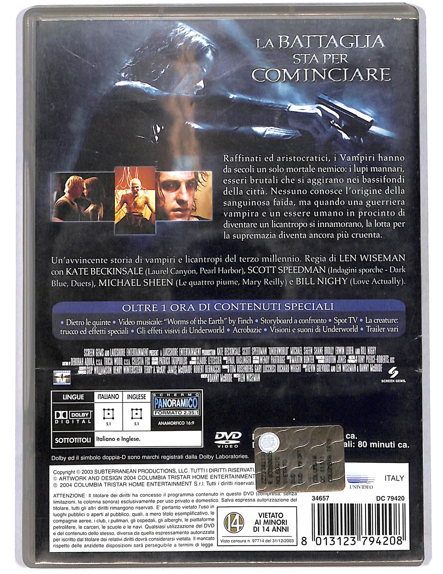EBOND Underworld - Extended Cut DVD D661124