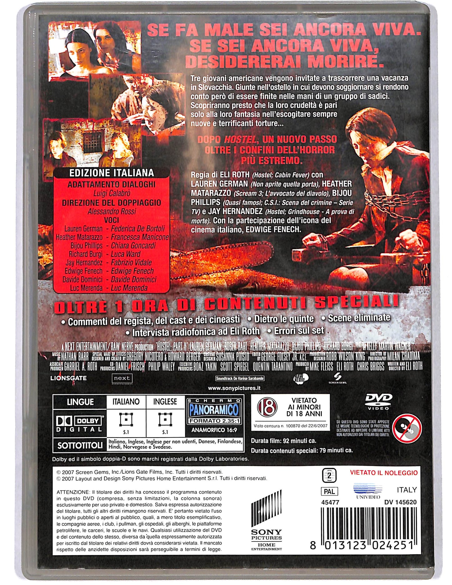 EBOND Hostel: Part 2 DVD D661127