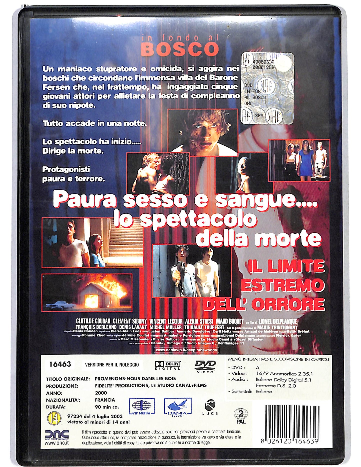 EBOND In Fondo Al Bosco NOLEGGIO DVD D661161