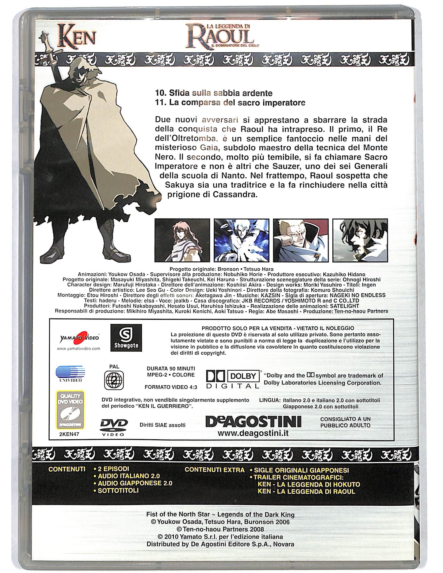 EBOND La leggenda di Raoul Il dominatore del cielo vol.4 EDITORIALE DVD D661169