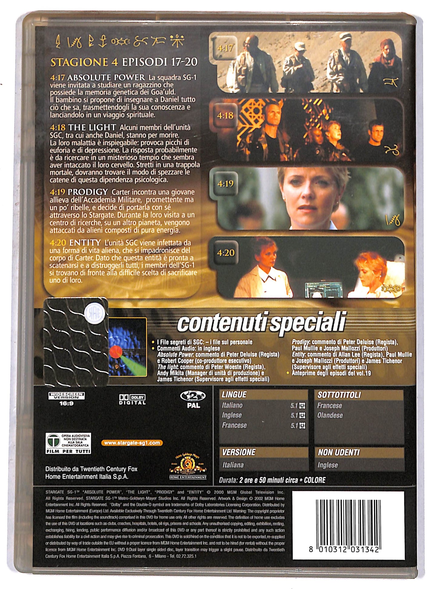 EBOND stargate SG 1 - volume 18 DVD D661341
