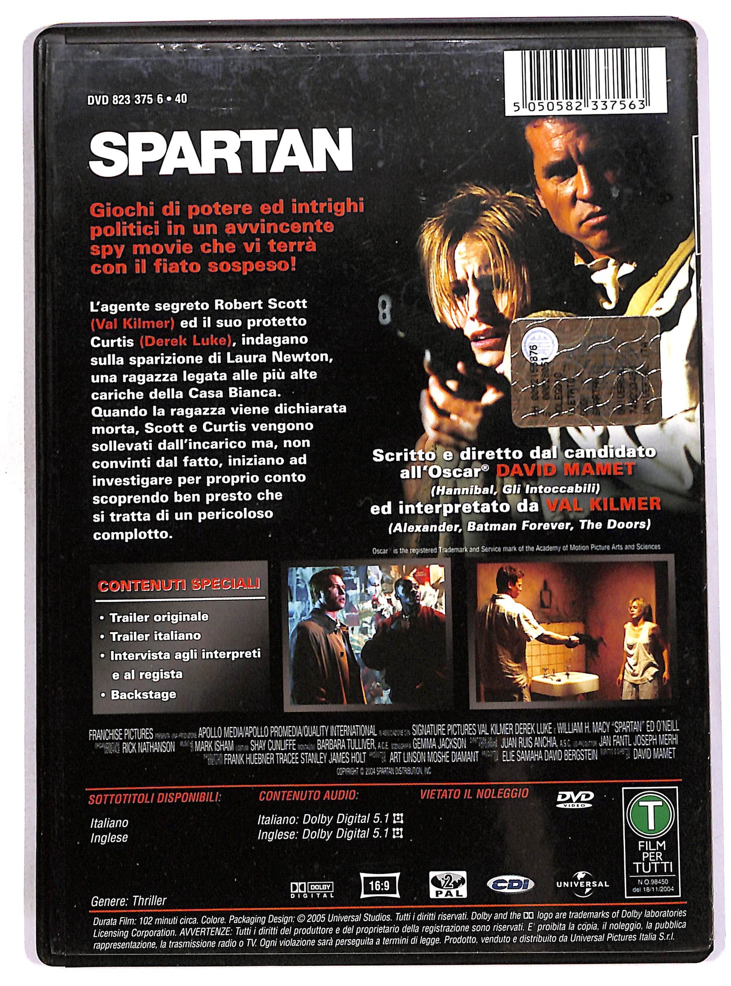 EBOND Spartan DVD D661427