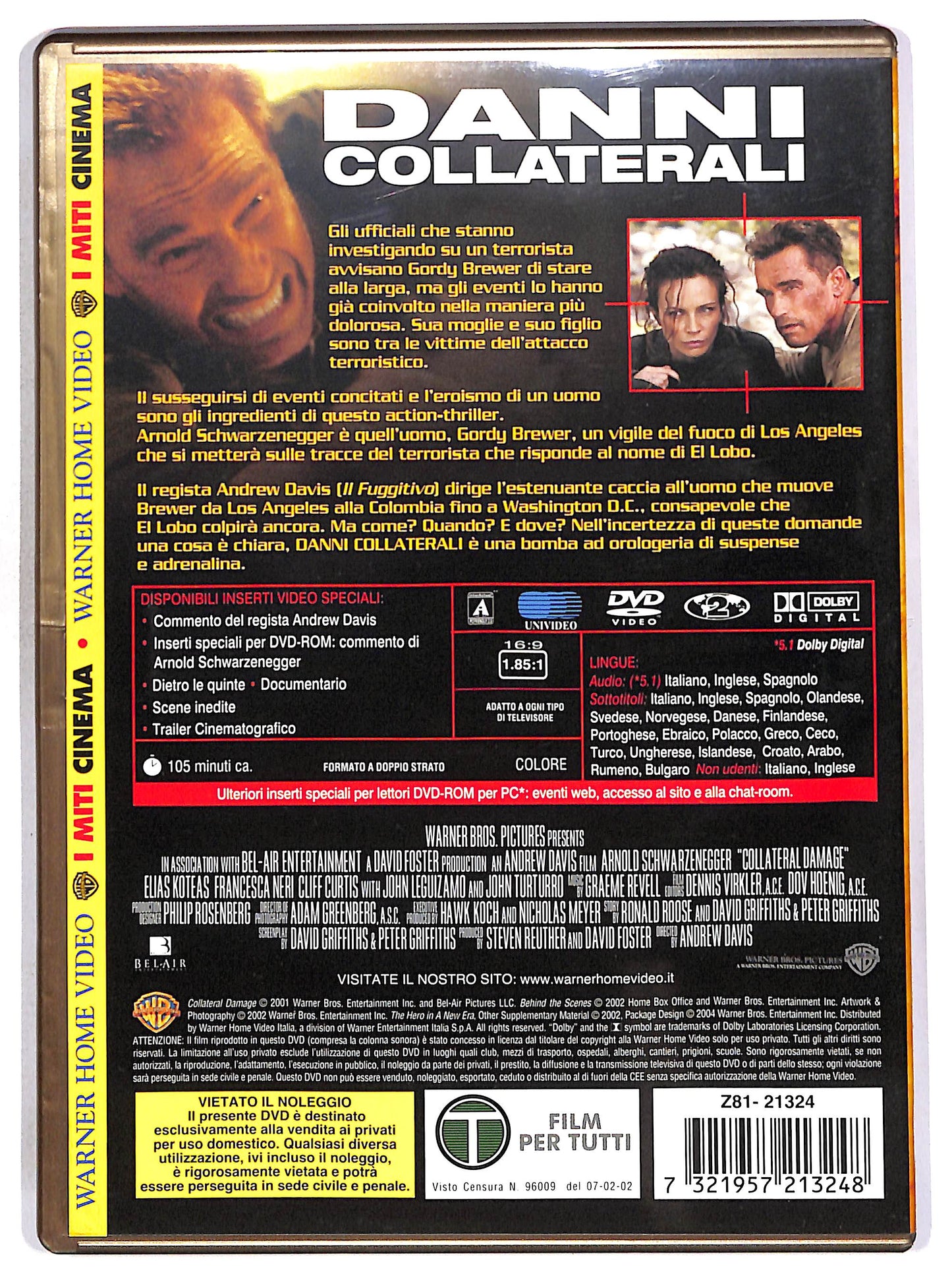 EBOND Danni collaterali DVD D661443