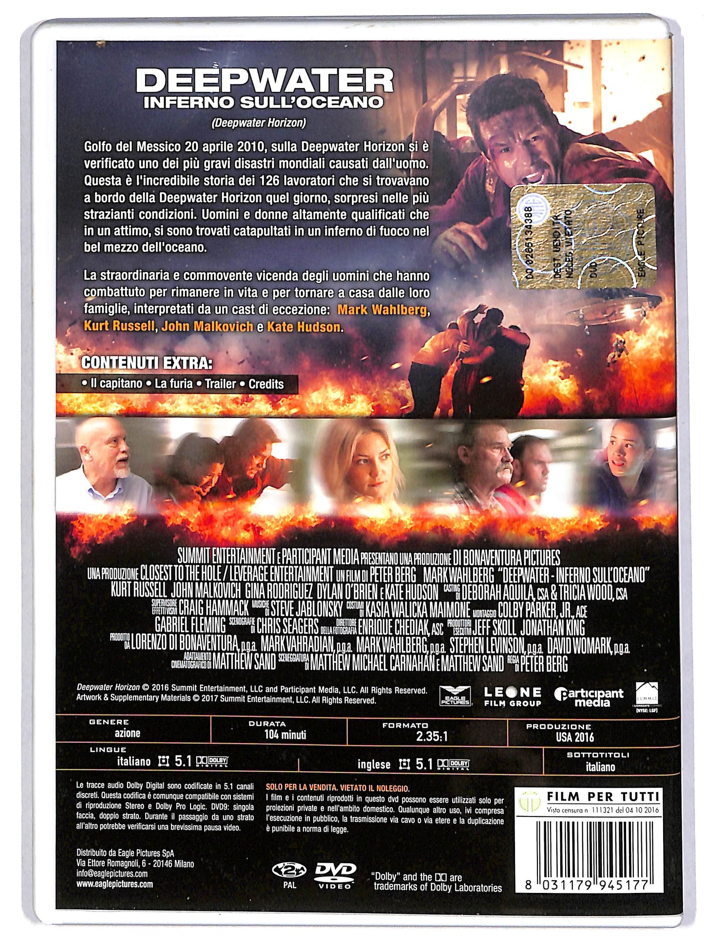 EBOND Deepwater - Inferno sull'oceano DVD D661521