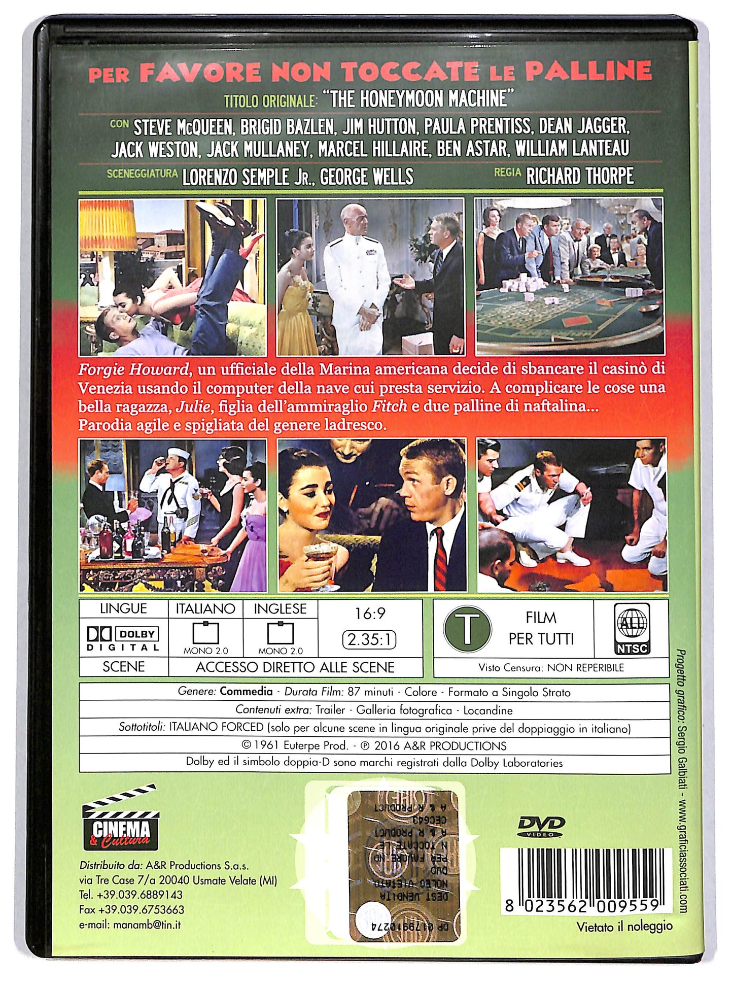EBOND Per favore non toccate le palline DVD D661533
