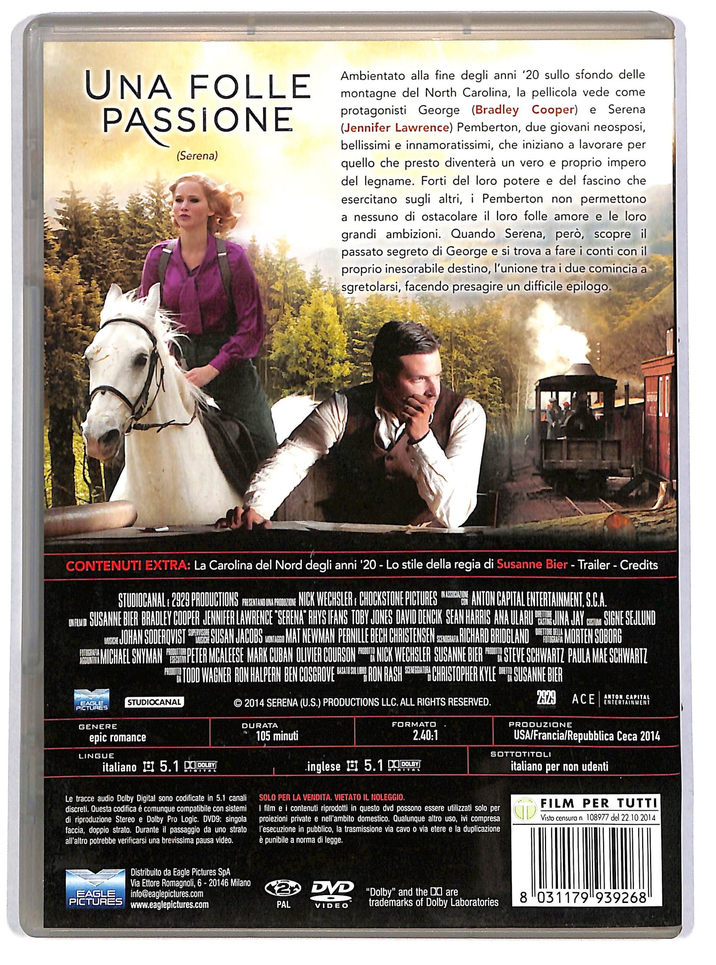 EBOND Una folle passione DVD D661538