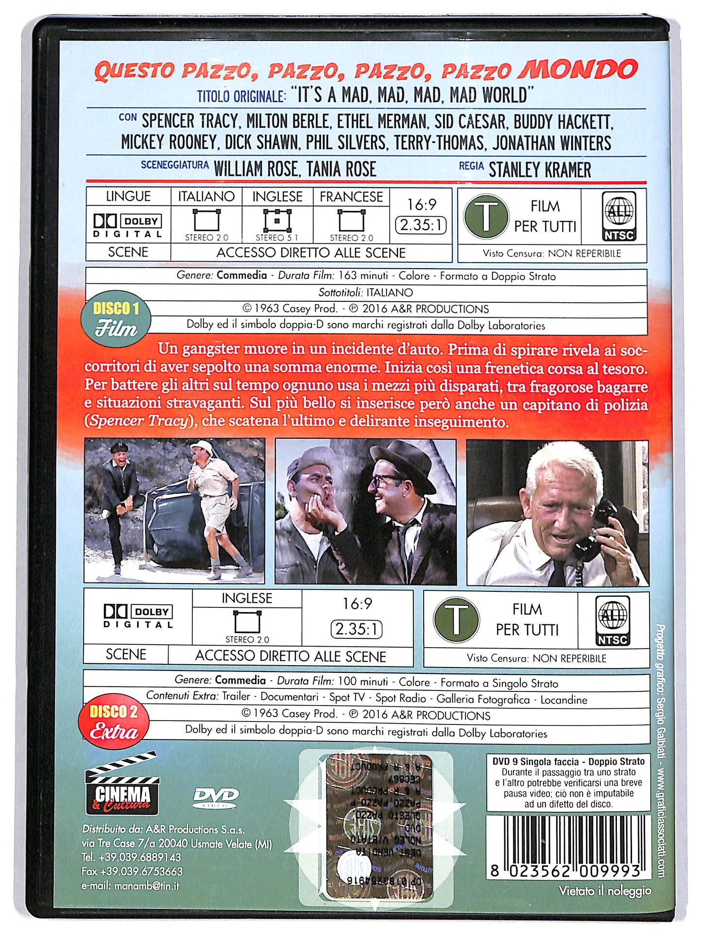 EBOND Questo pazzo, pazzo, pazzo, pazzo mondo COLLECTOR'S EDITION DVD D661610