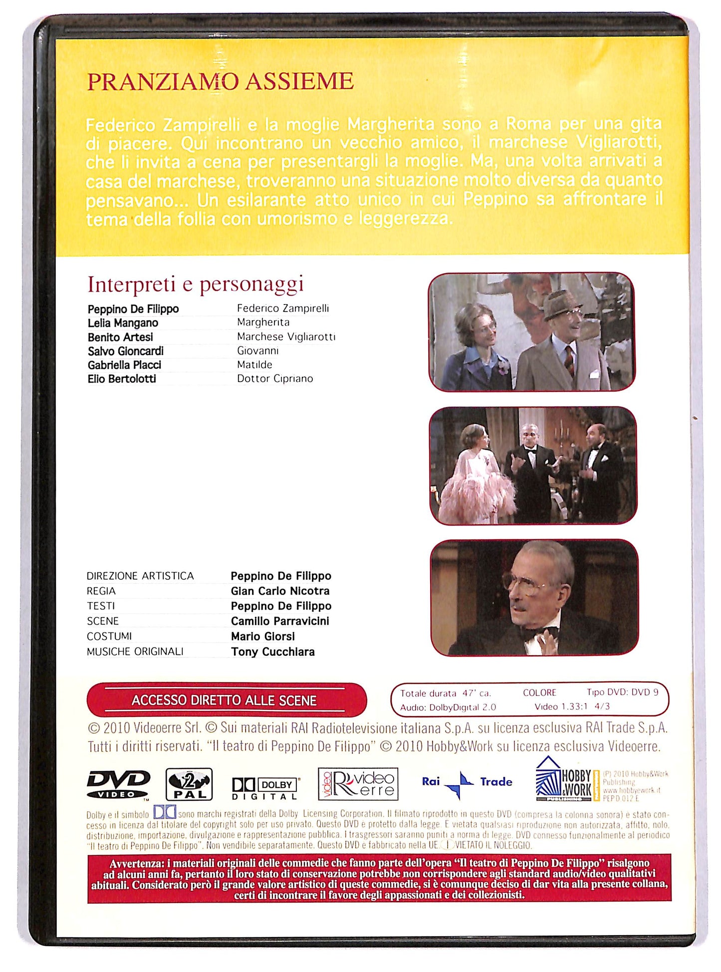 EBOND Pranziamo assieme EDITORIALE DVD D661657