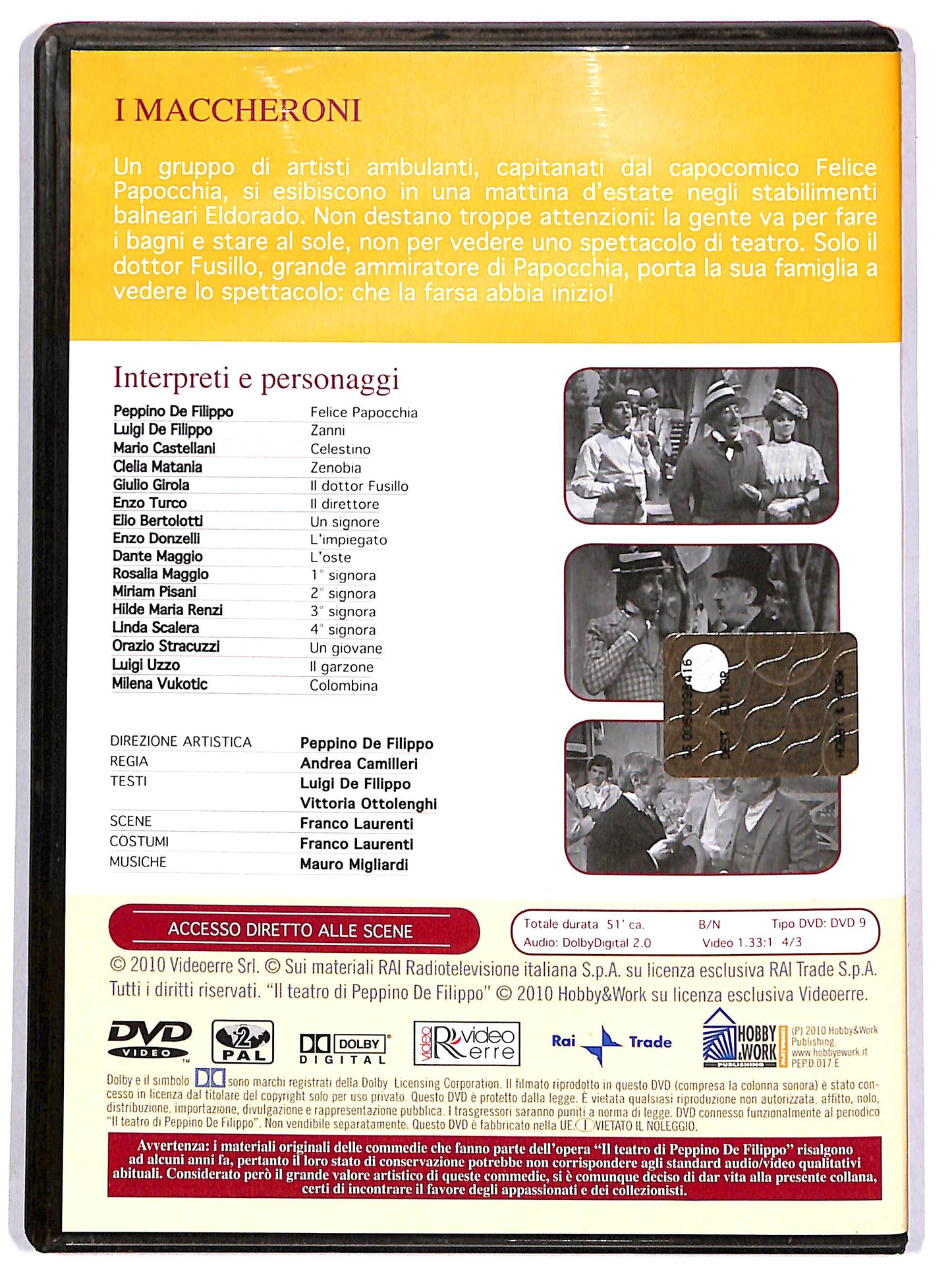 EBOND I maccheroni EDITORIALE DVD D661662