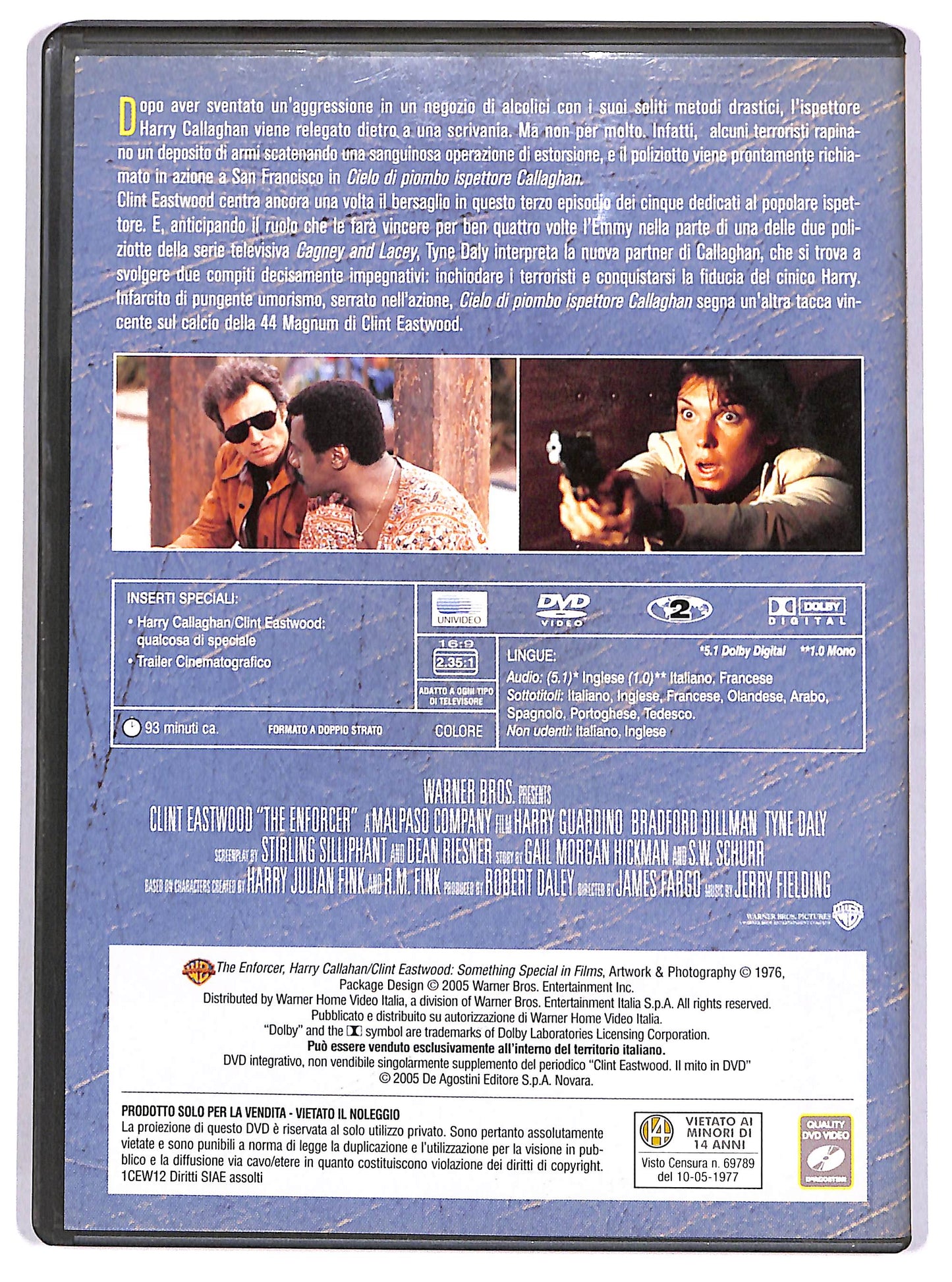 EBOND Cielo di piombo, ispettore Callaghan EDITORIALE DVD D661813