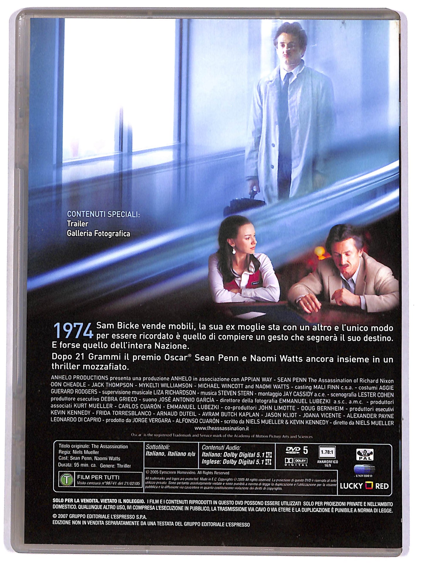 EBOND The Assassination EDITORIALE DVD D661836