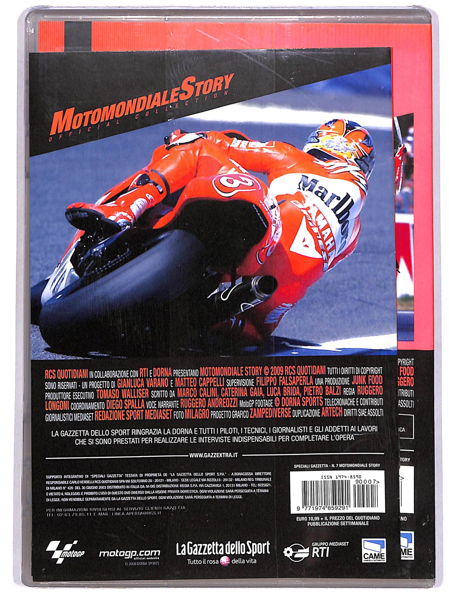 EBOND MotomondialeStory Vol 7 - Biaggi - Talento contro EDITORIALE DVD D661850