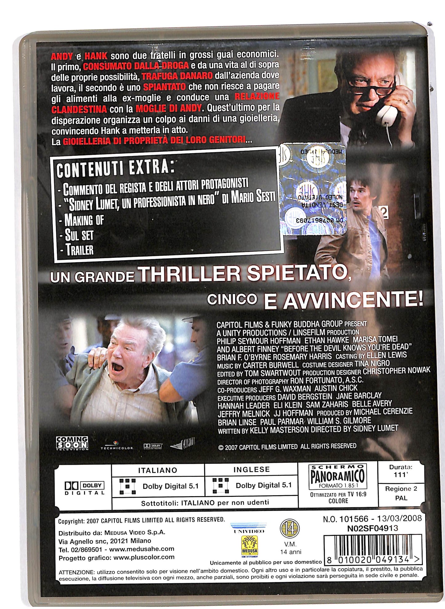 EBOND Onora il padre e la madre DVD D661909