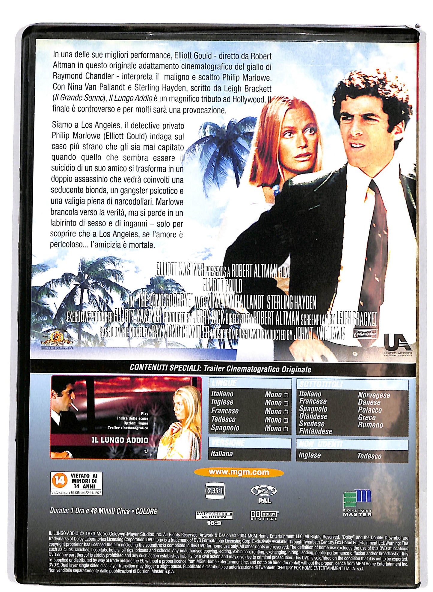 EBOND Il lungo addio EDITORIALE DVD D661947