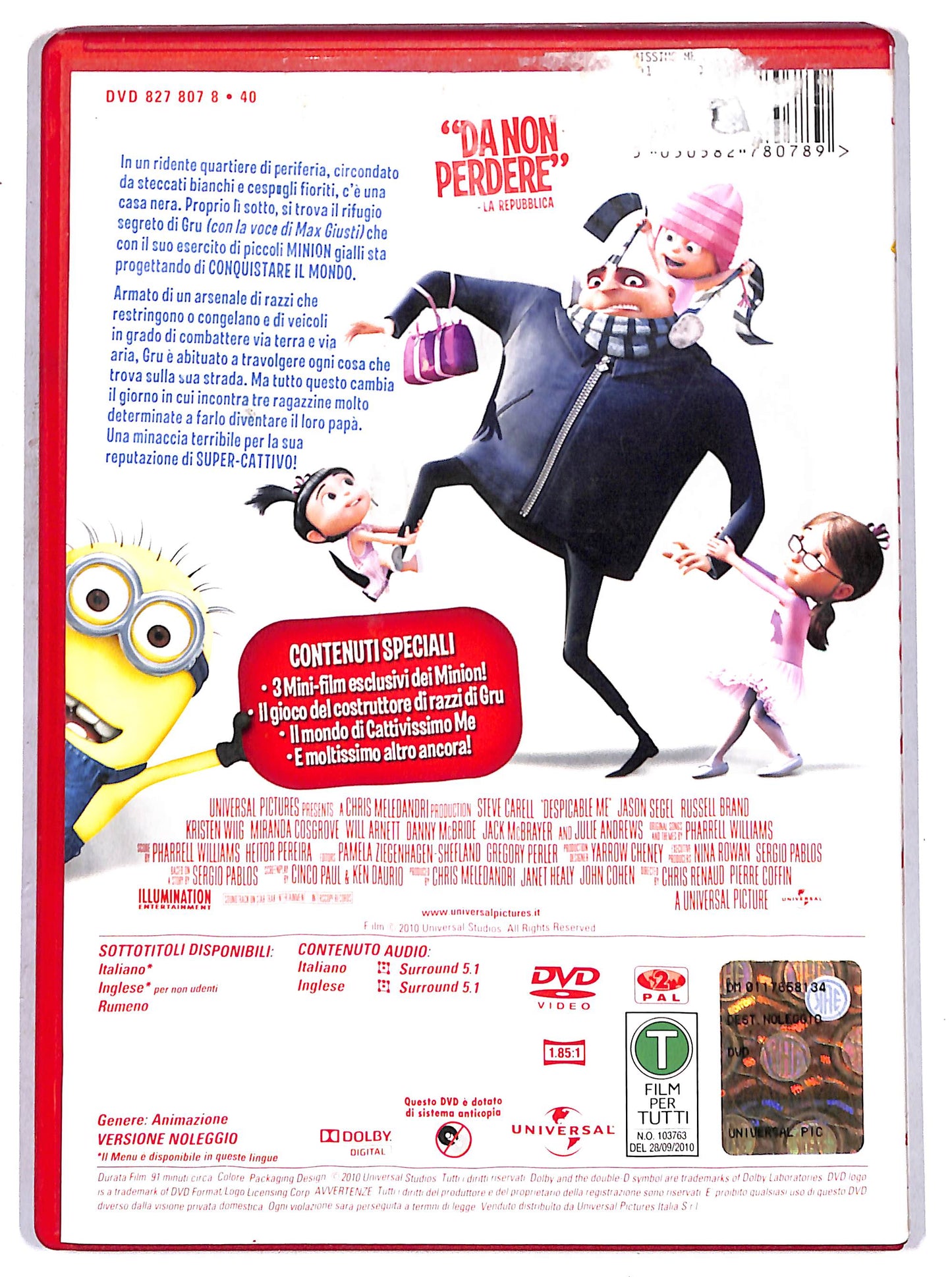 EBOND cattivissimo me NOLEGGIO DVD D662051