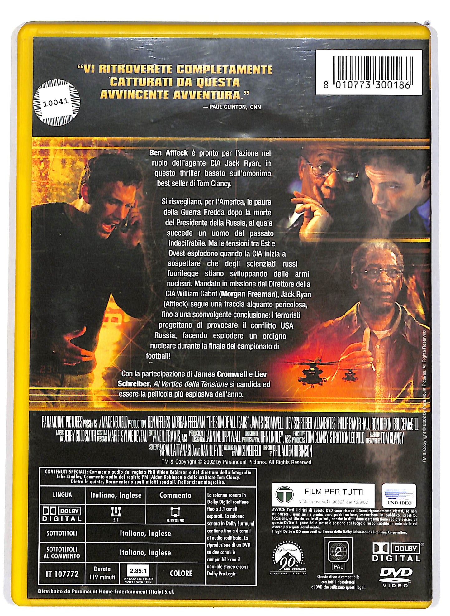 EBOND Al vertice della tensione NOLEGGIO DVD D662455