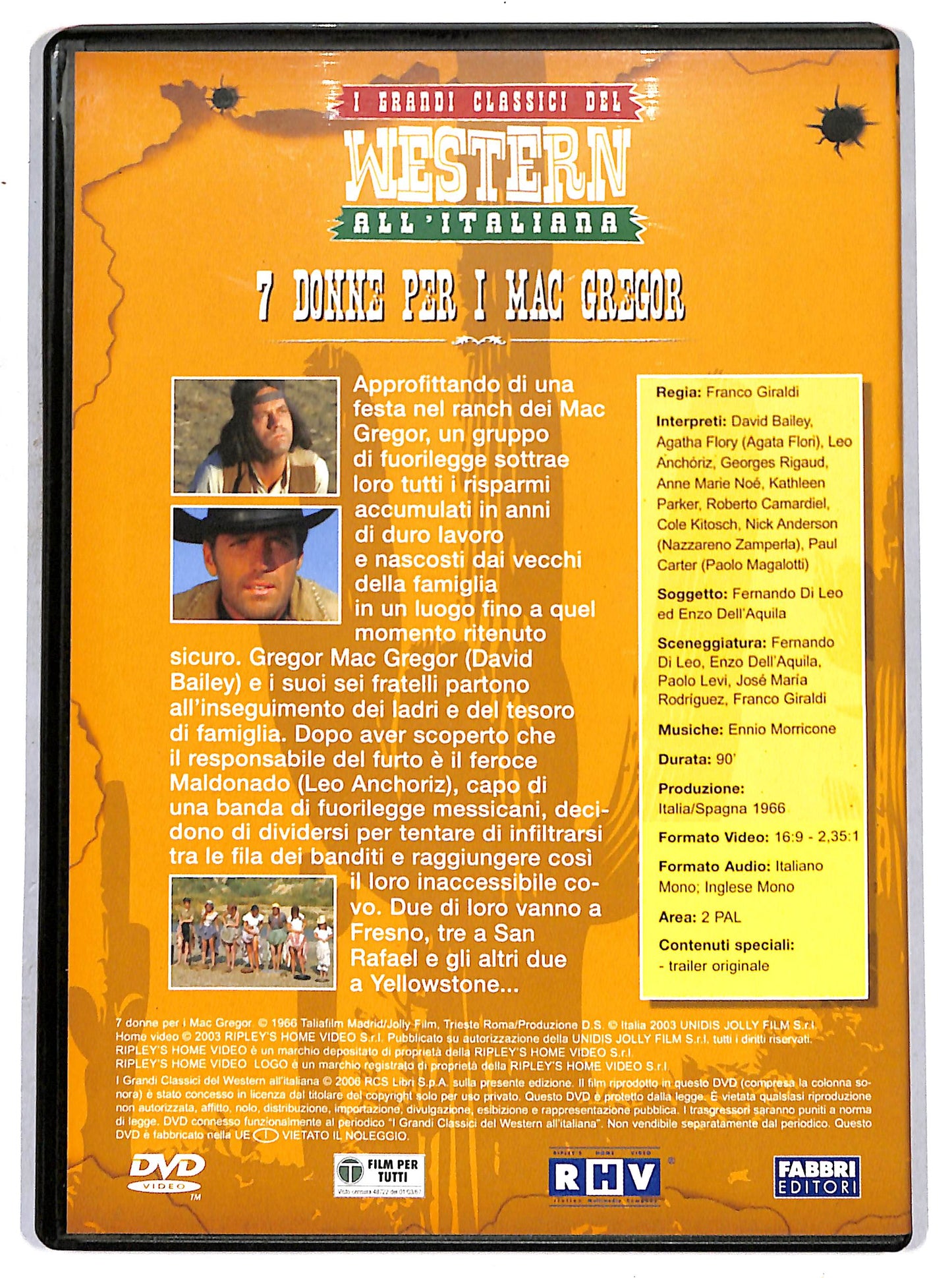 EBOND 7 donne per i MacGregor  EDITORIALE DVD D662547