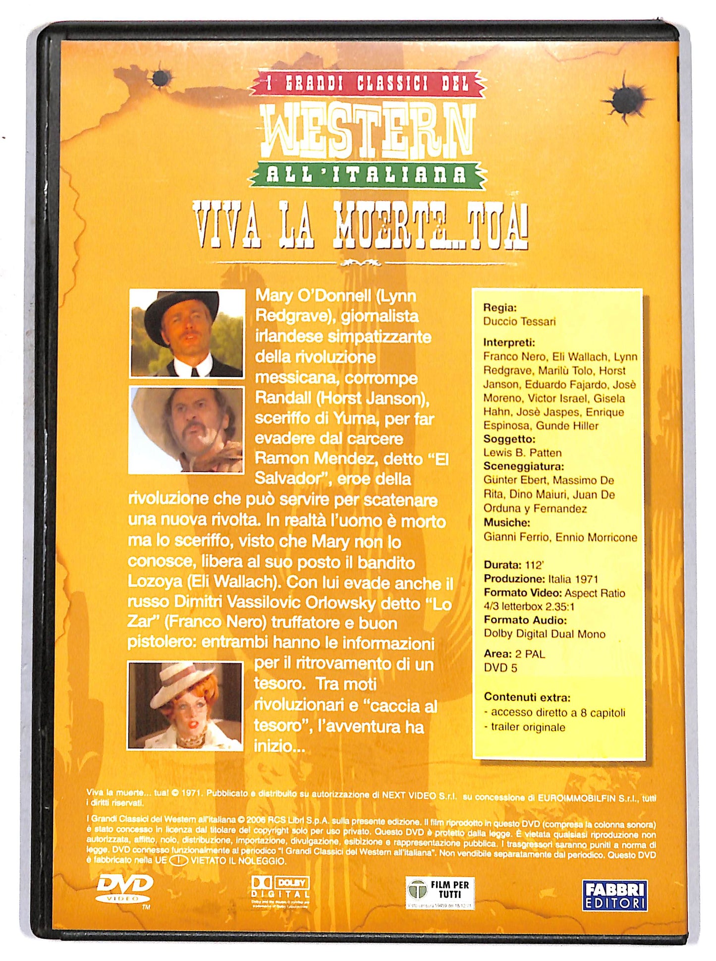 EBOND Viva la muerte... tua!  EDITORIALE DVD D662551