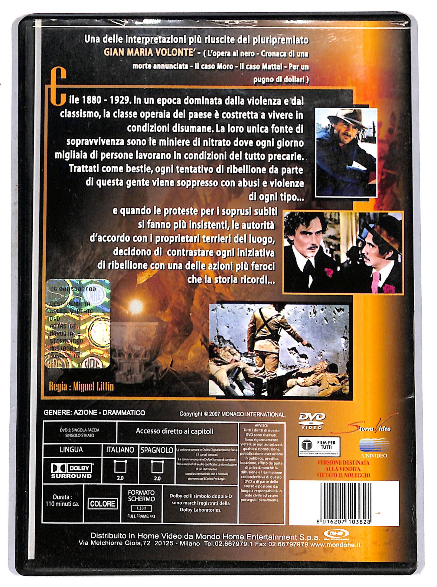 EBOND Actas de Marusia: storia di un massacro DVD D662621