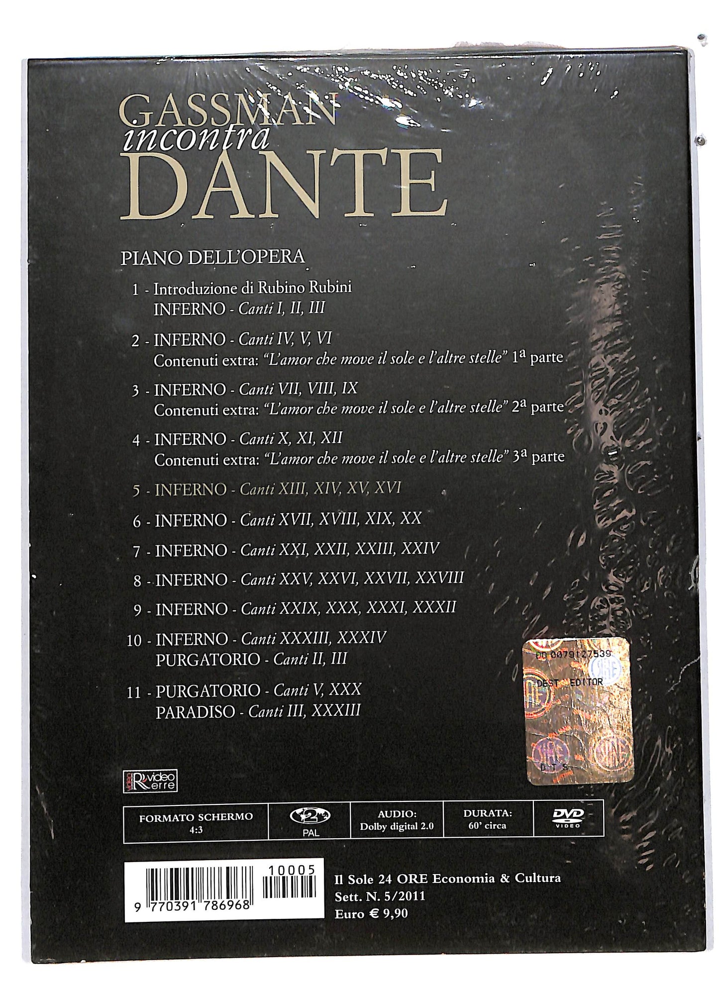 EBOND Gassman incontra dante vol. 5 - Inferno EDITORIALE DVD D662728