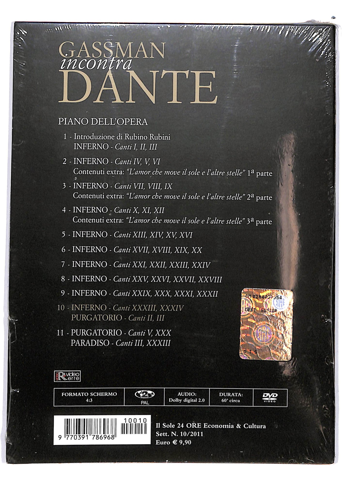EBOND GassMan incontra Dante vol.10 EDITORIALE DVD D662736
