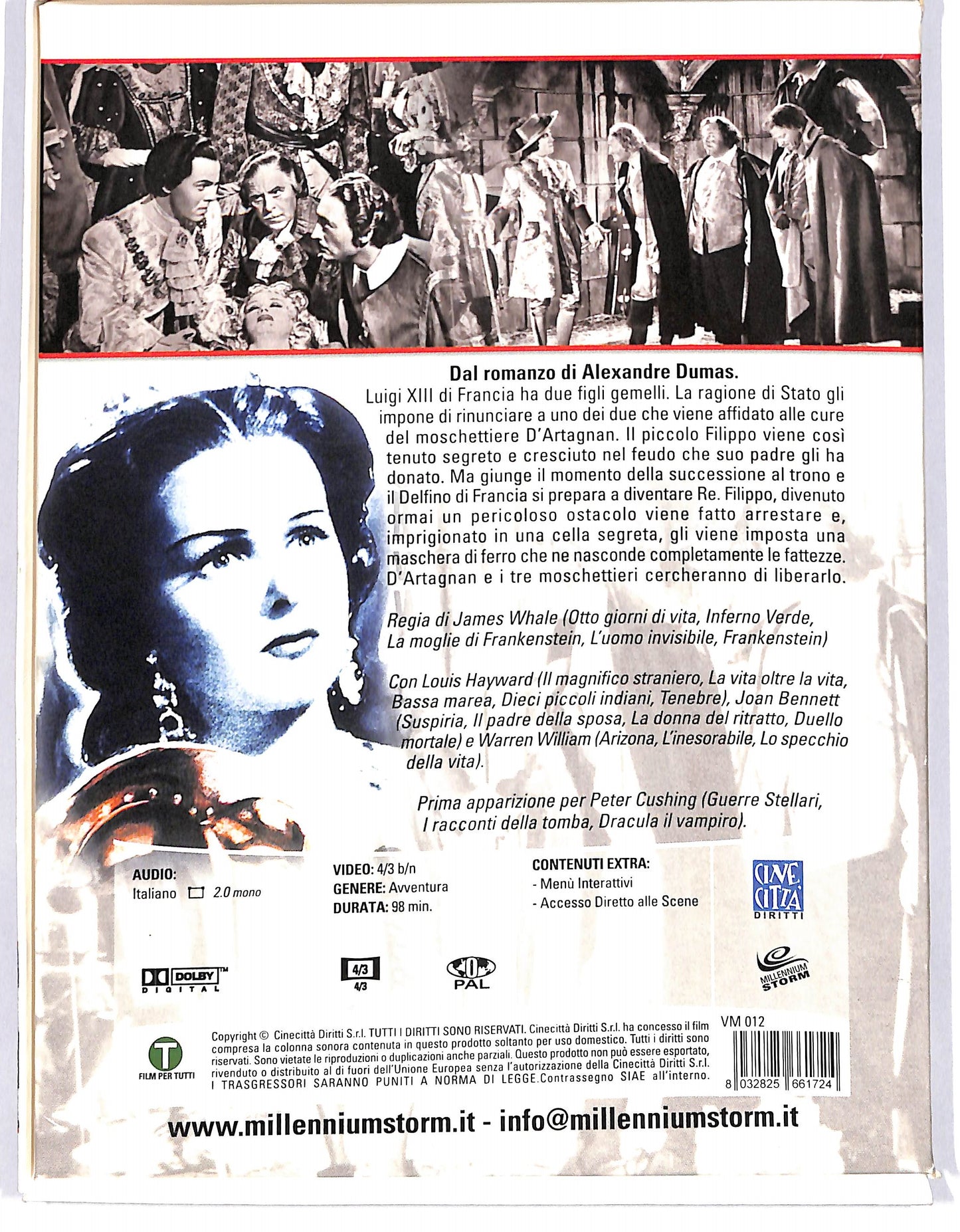 EBOND La Maschera Di Ferro Collector's Edition DVD D662740