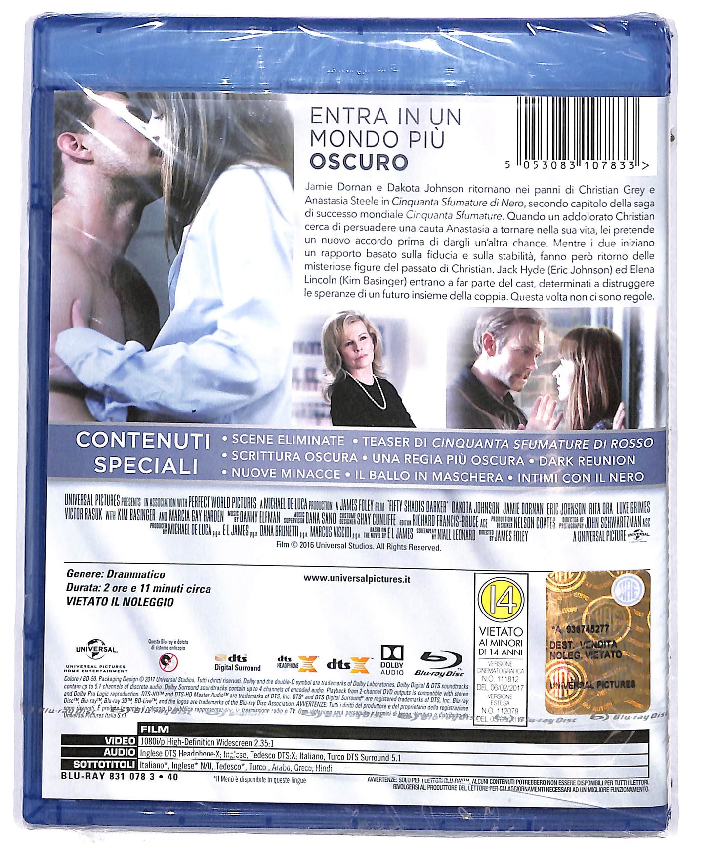 EBOND Cinquanta Sfumature di Nero BLURAY D662743