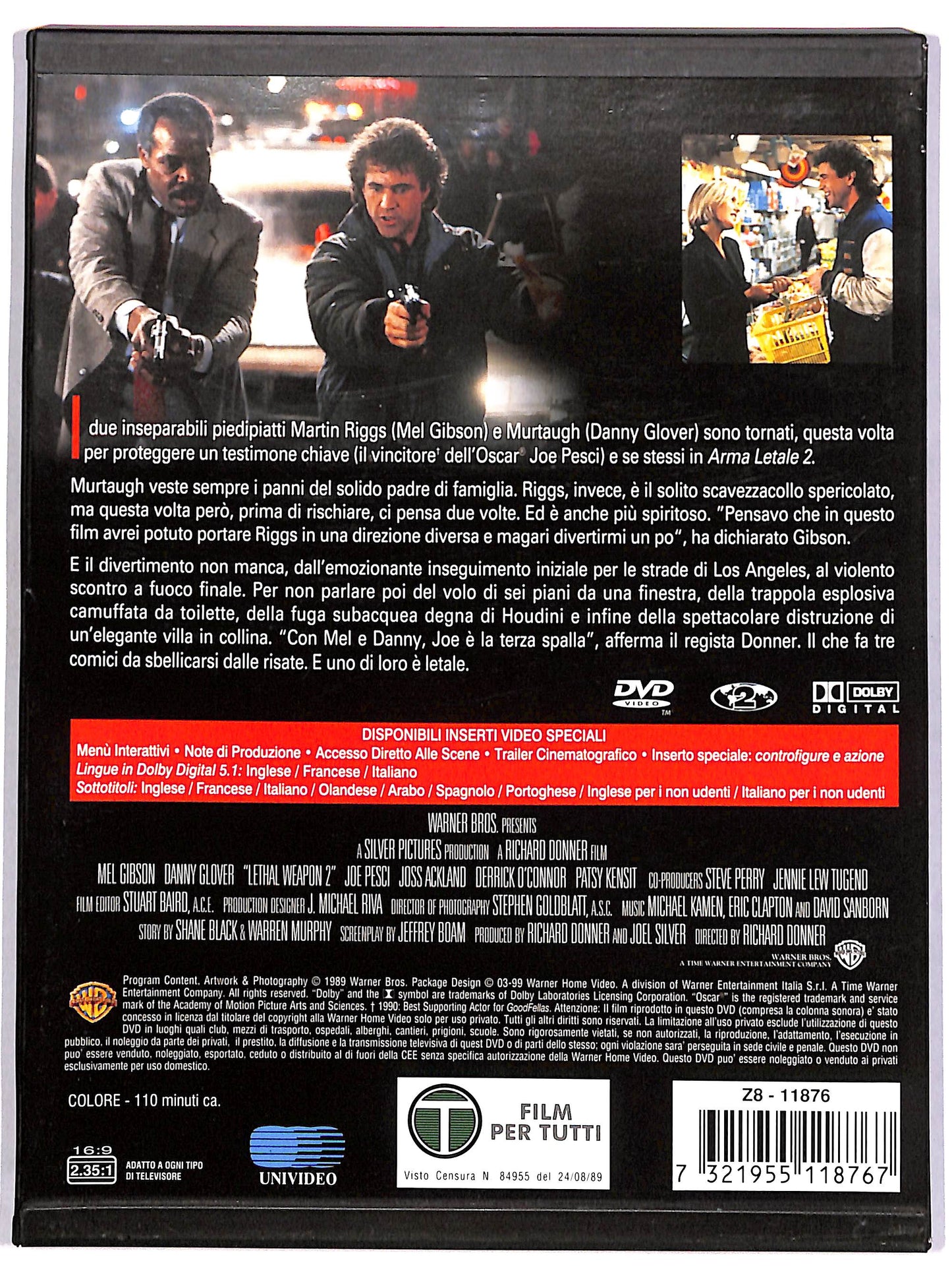 EBOND Arma letale 2 SNAPPER DVD D663056
