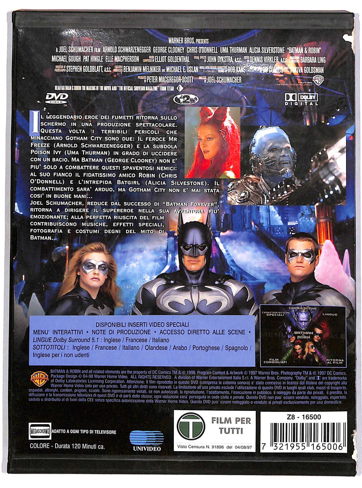 EBOND Batman & Robin SNAPPER DVD D663153