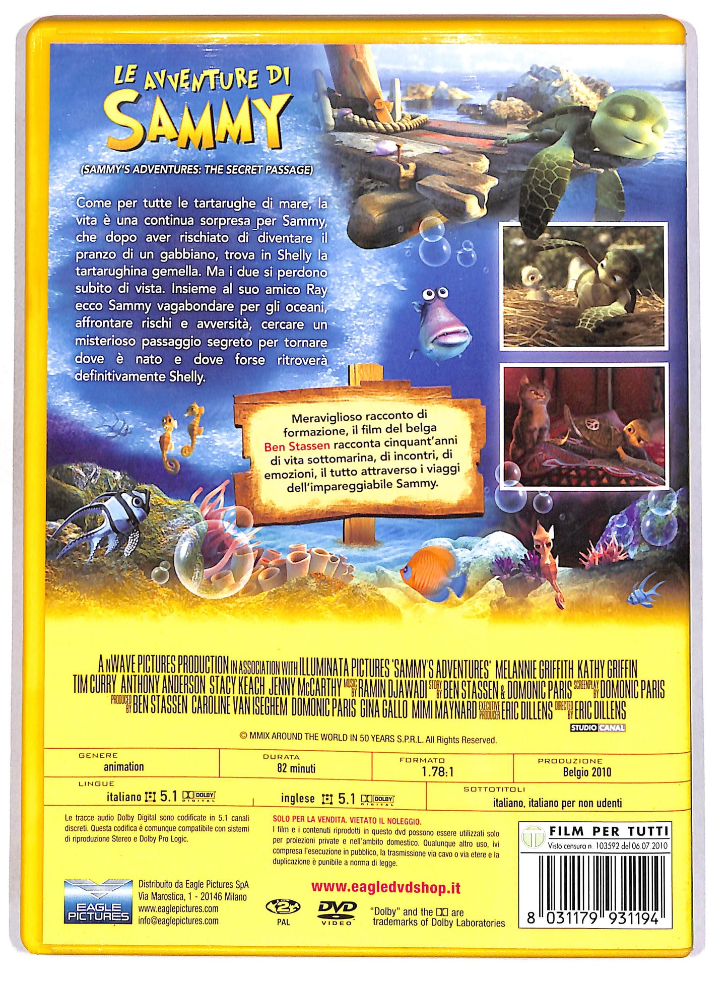 EBOND Le avventure di Sammy DVD D663226